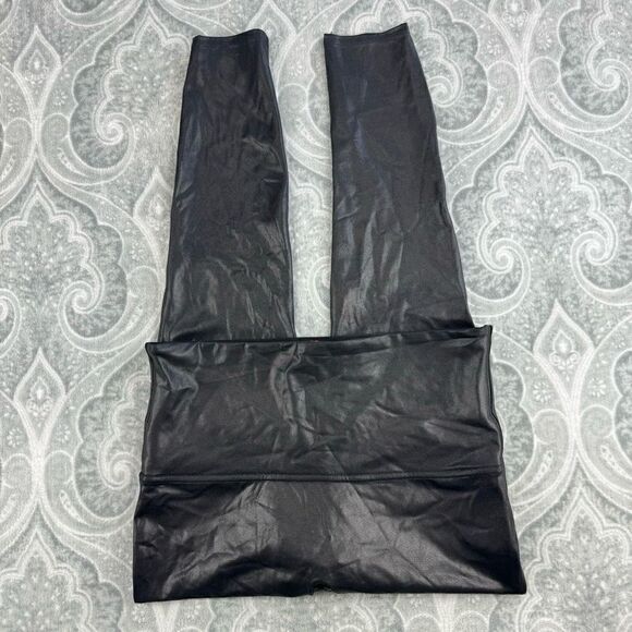 Womens Spanx Faux Leather Leggings - Picture 2 of 4